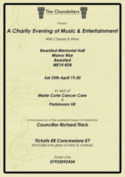 Chandeliers Drama Group - Maidstone, Kent - Production Poster