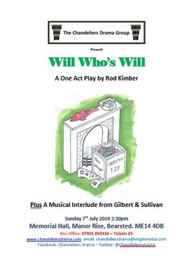 Chandeliers Drama Group - Maidstone, Kent - Production Poster